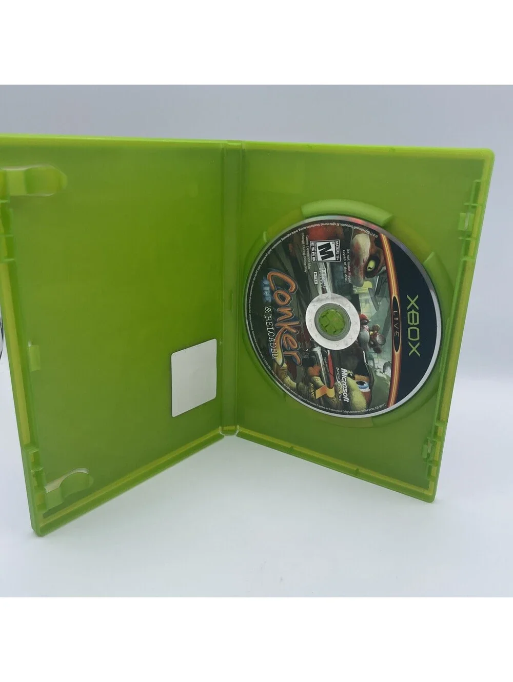 Conker: Live & Reloaded - Xbox * Game and Case * Tested * Working